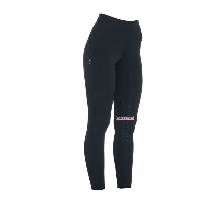 Leggings donna slim fit tessuto elasticizzato