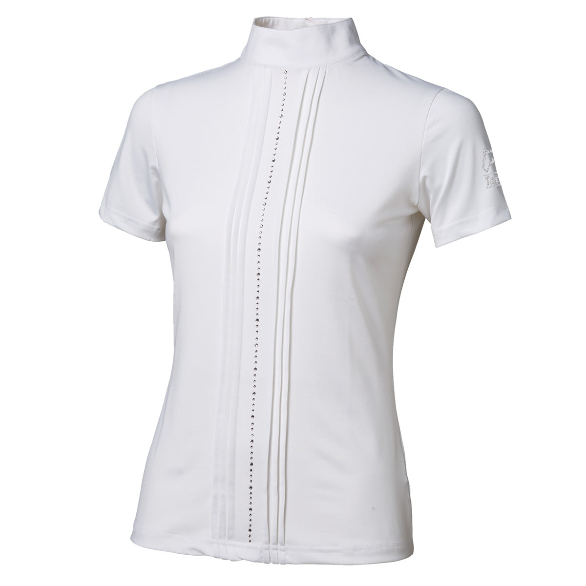 MAGLIA DA CONCORSO CON FILA DI STRASS TATTINI DONNA