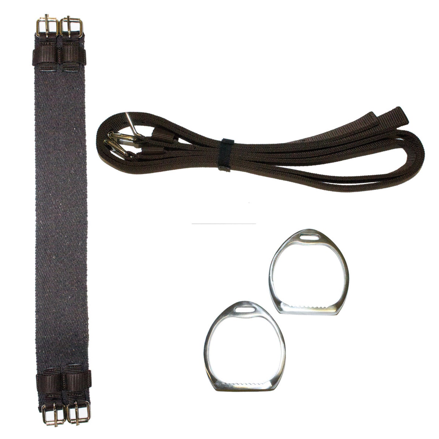 SELLA PONY DASLO GOLD, IN CUOIO