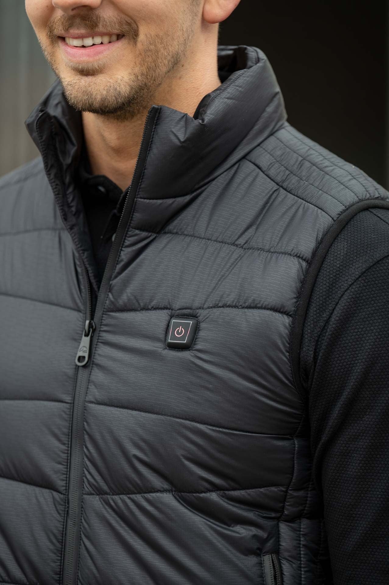 Men's heating vest -Heat Control- Style
