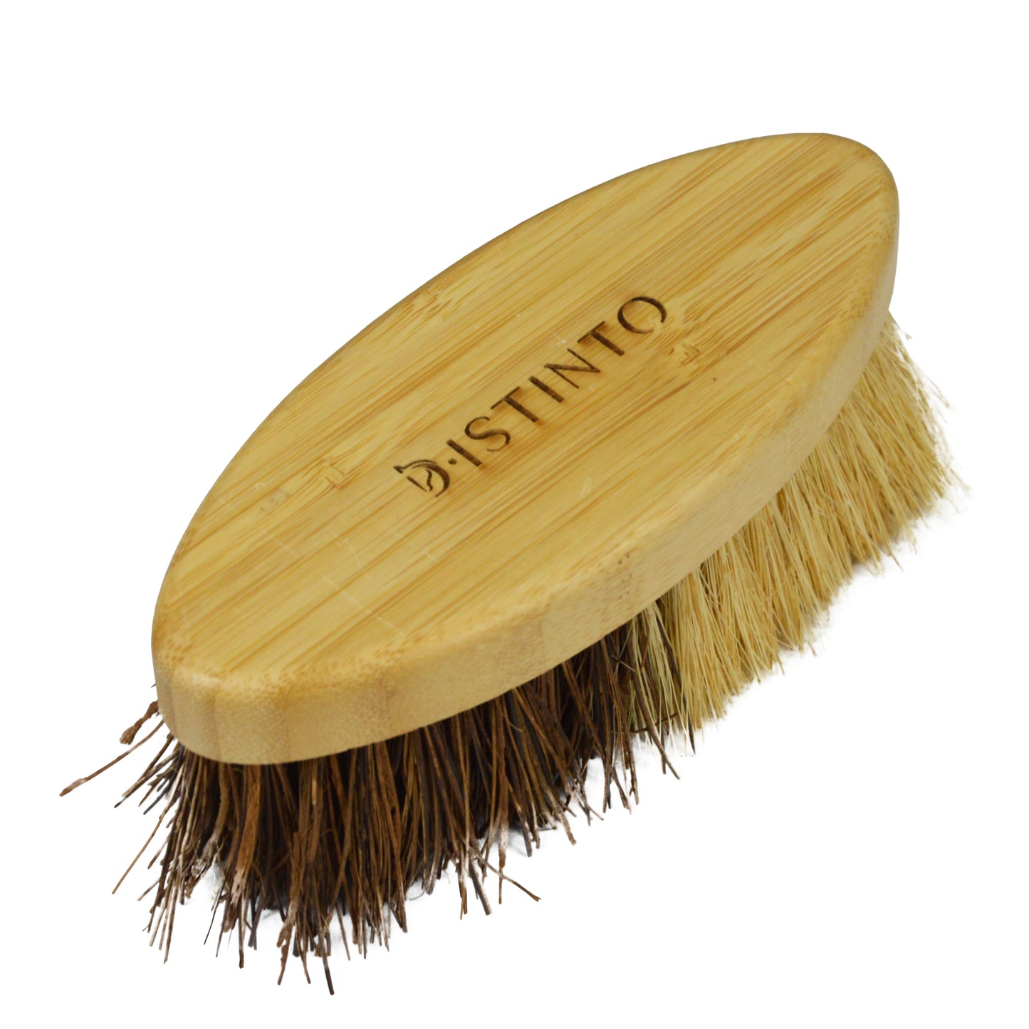 SPAZZOLA D·ISTINTO DORSO BAMBU SETOLE NATURALE MM 50, FORMA AD OLIVA