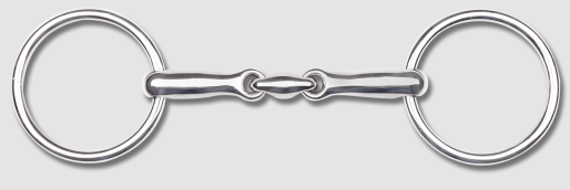 Filetto ad anelli pony,snodo doppio pieno "Whaldausen"