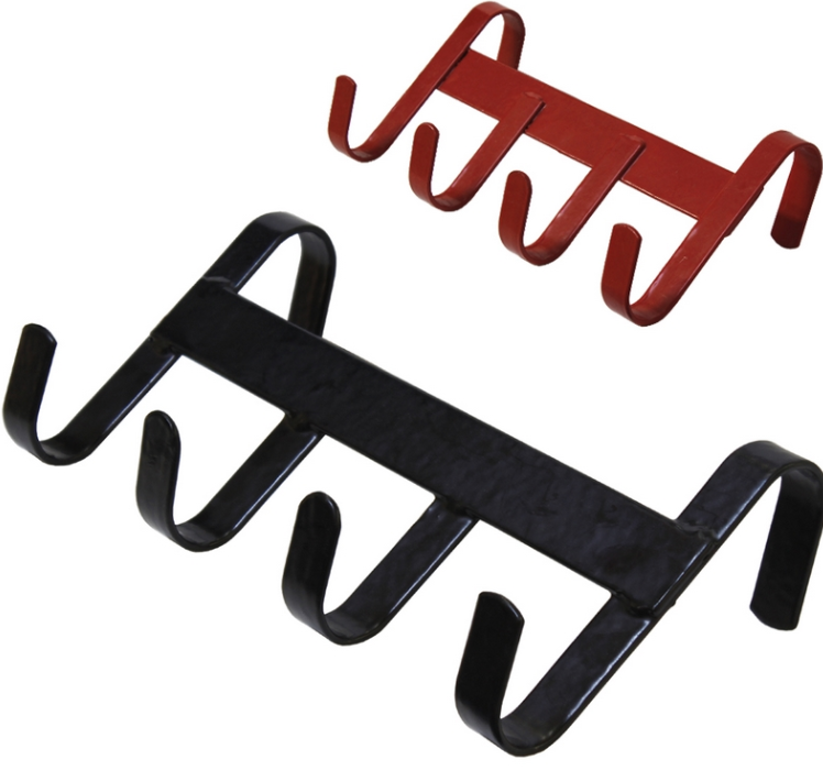 Portabriglia a 4 ganci in metallo