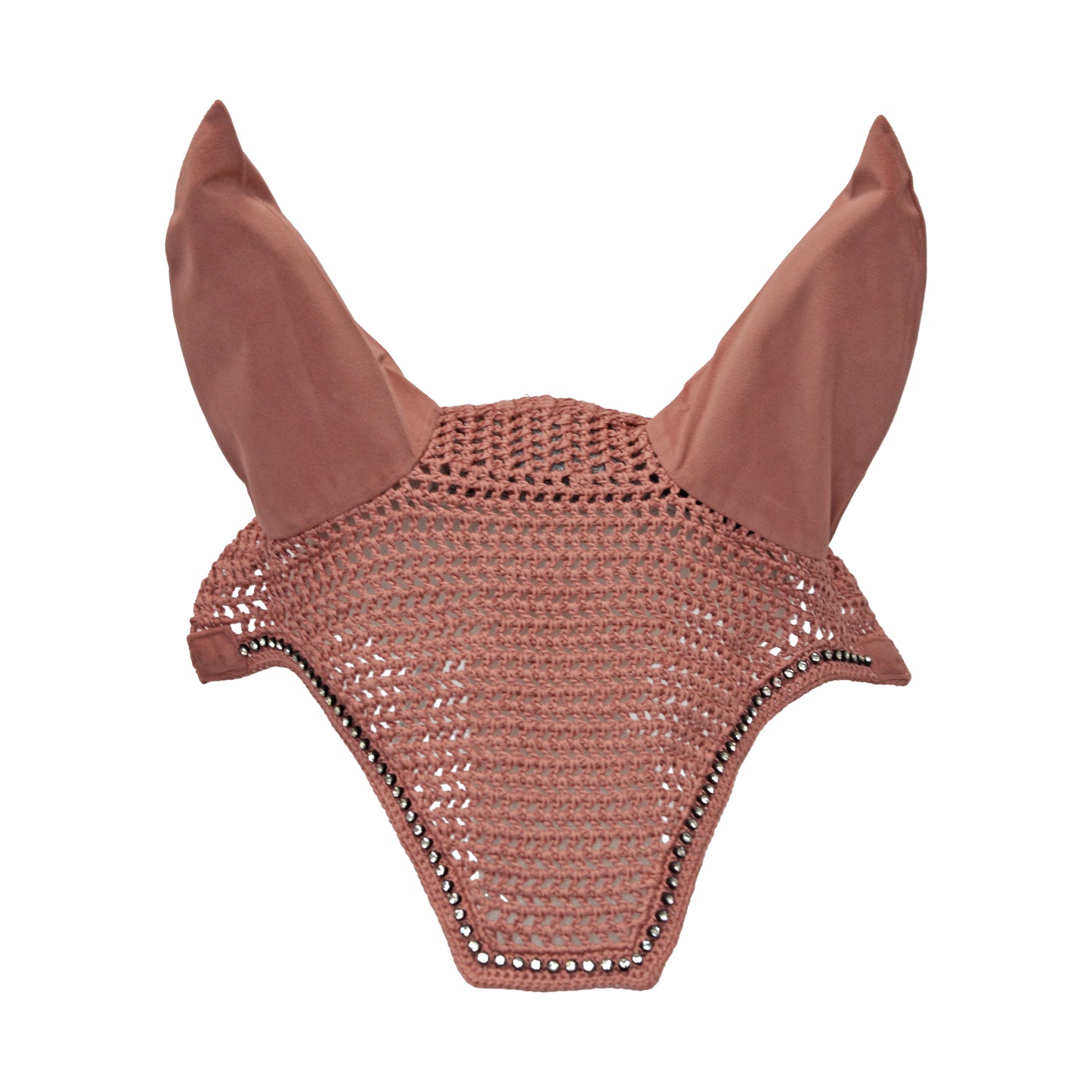 Sottosella in velluto con cristalli Winner + cuffietta abbinata