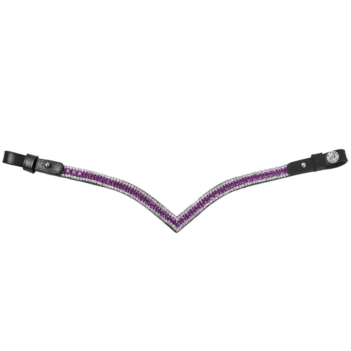 Frontalino a V Strass