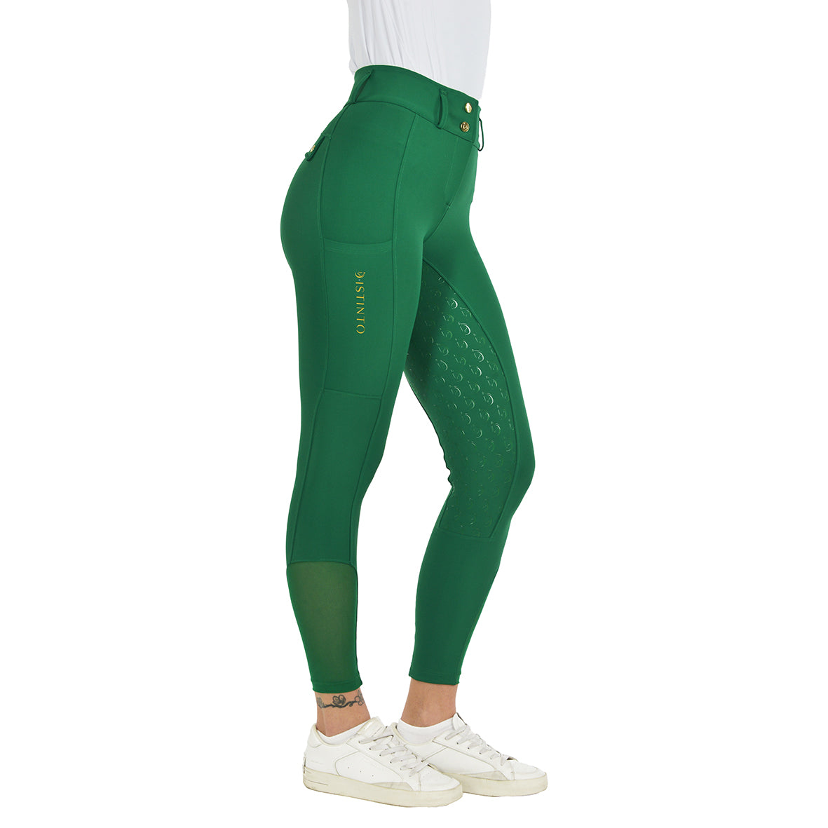 Pantaloni con full grip modello Peonia