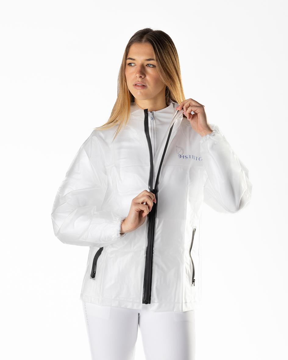 Impermeabile donna tecnico trasparente antipioggia