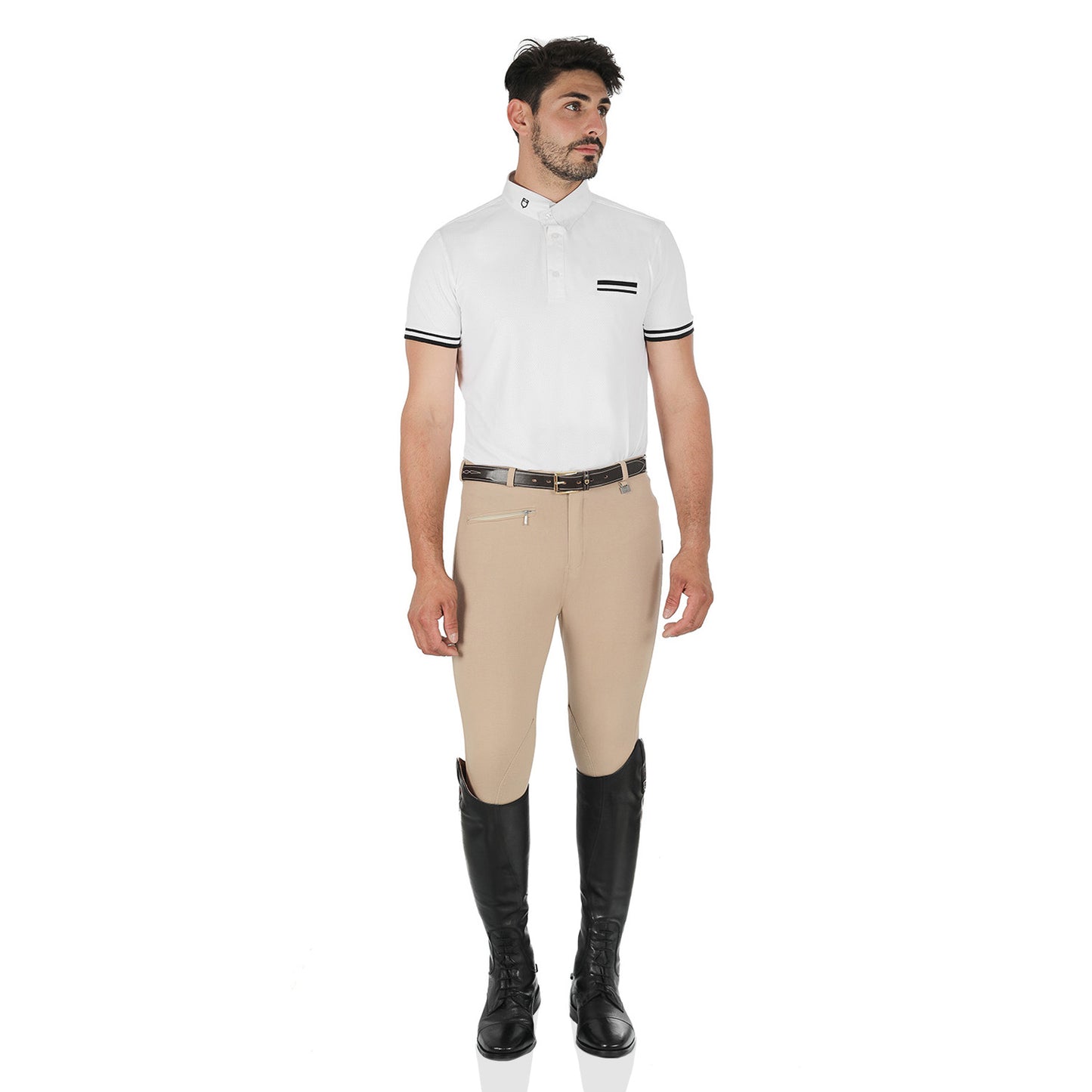 PANTALONI UOMO MODELLO URANO IN COTONE ELASTICIZZATO