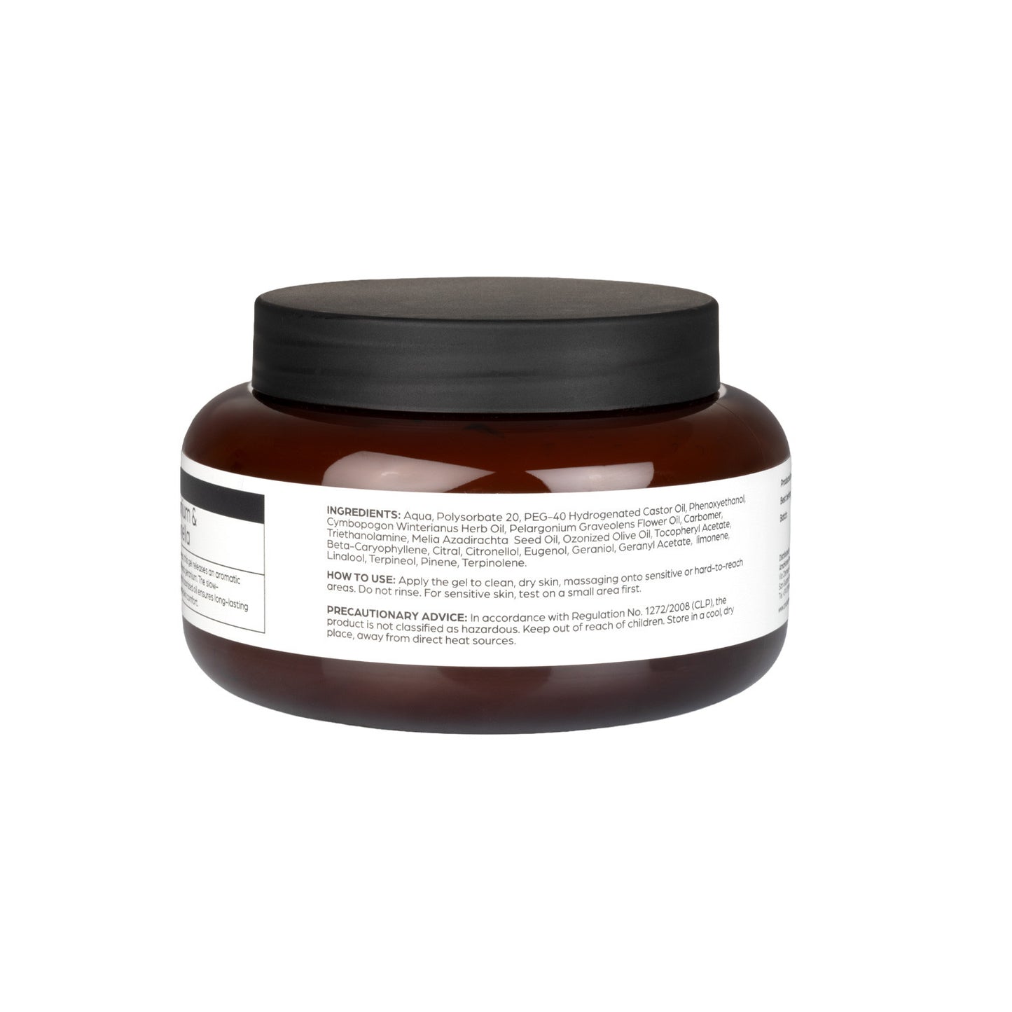 Crema gel alla citronella neem e ozono 500ml