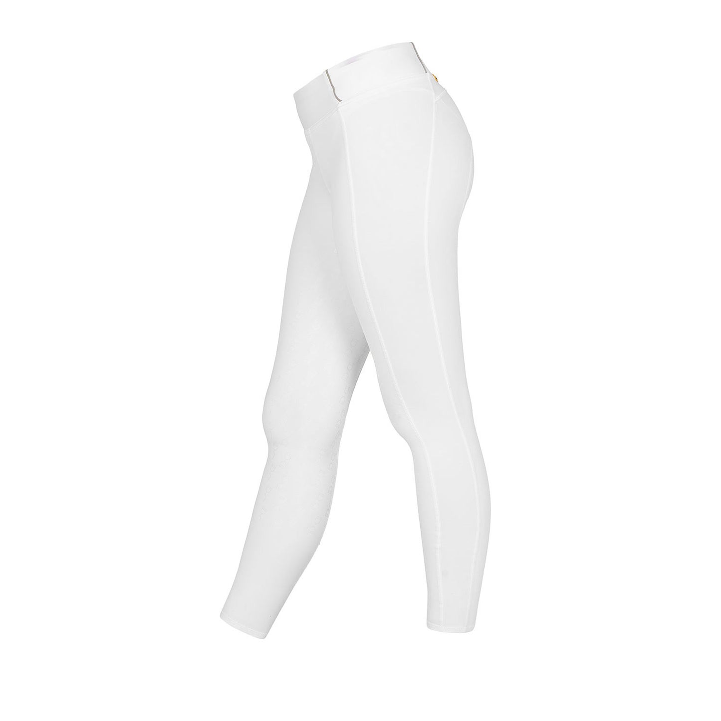 Leggings bambina slim fit grip con logo