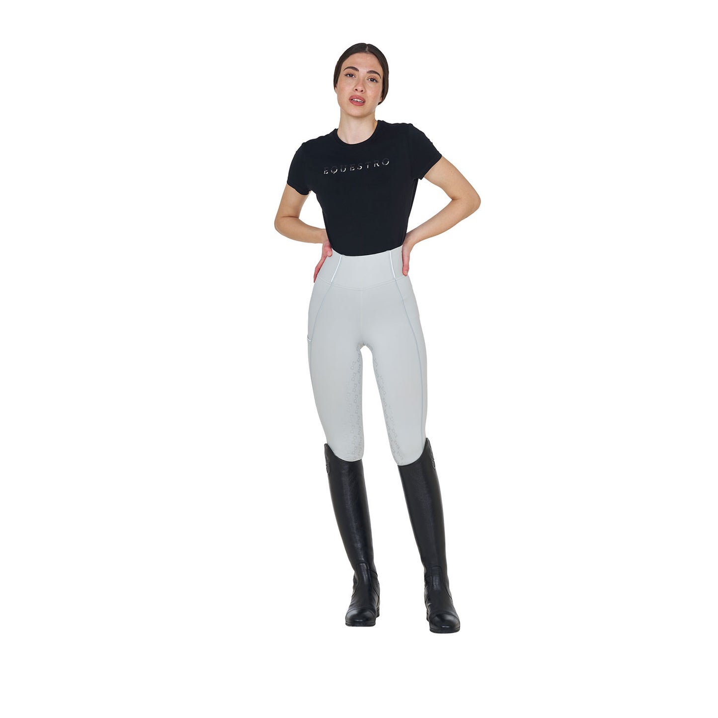 Leggings Donna slim fit full grip