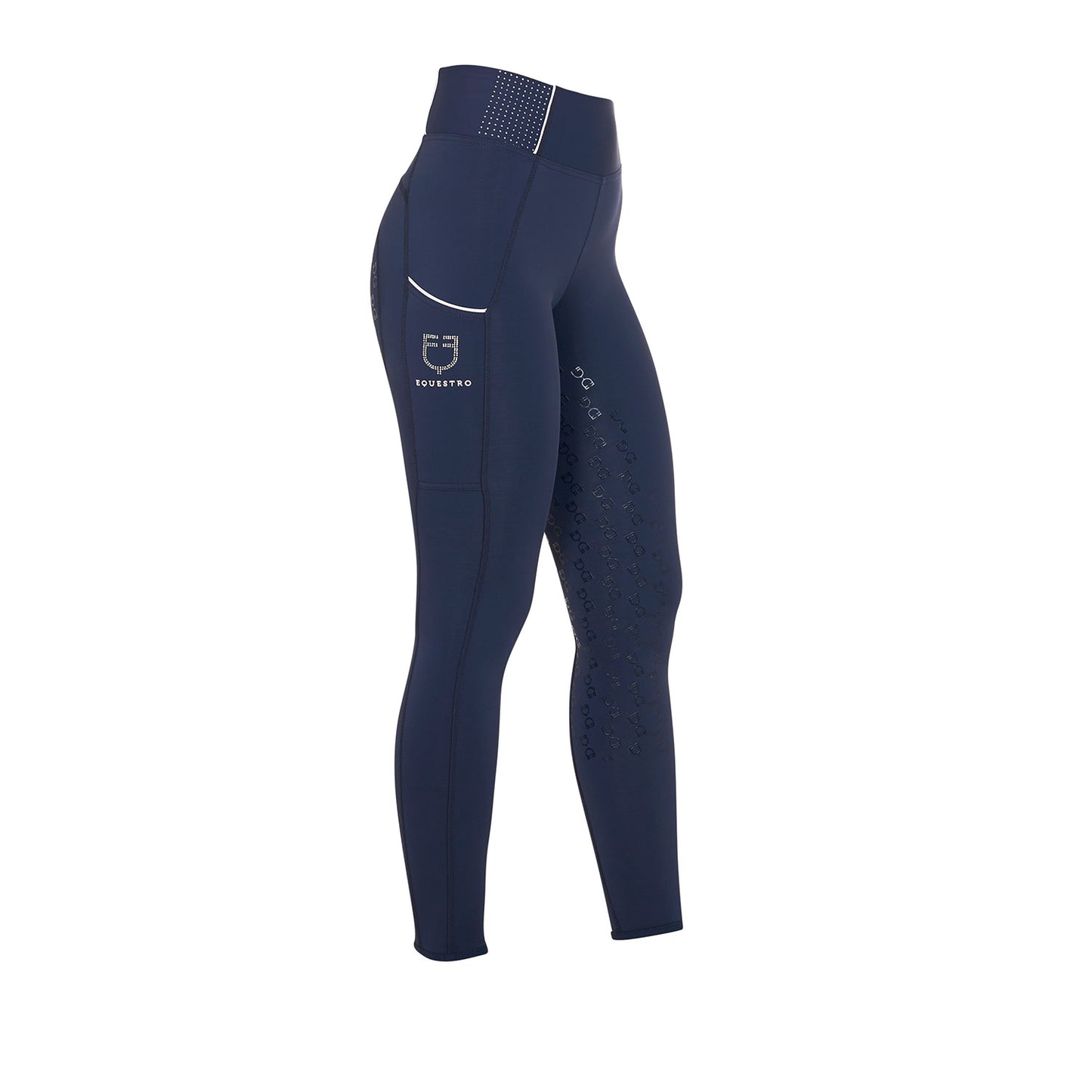 Leggings Donna slim fit con strass