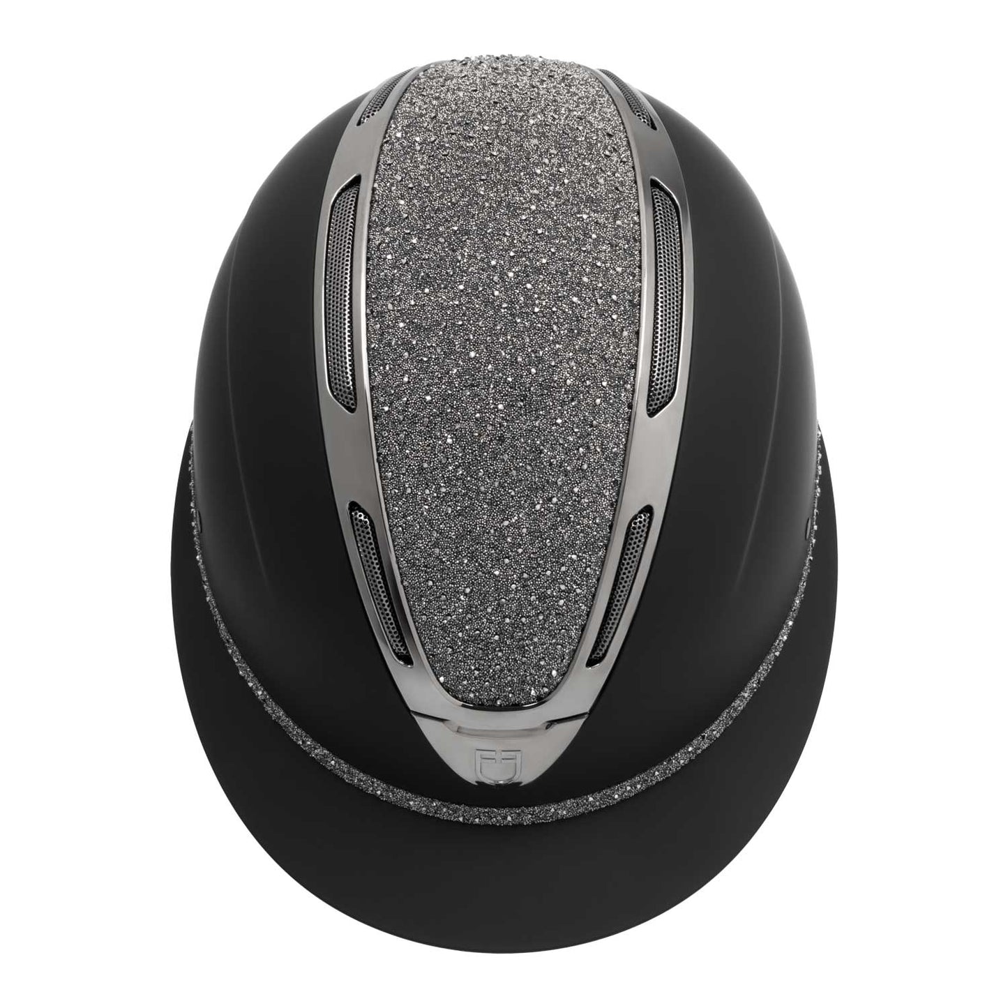 Cap Apocalypse Donna Equestro con Calotta Opaca e Brillantini – EN 1384:2023