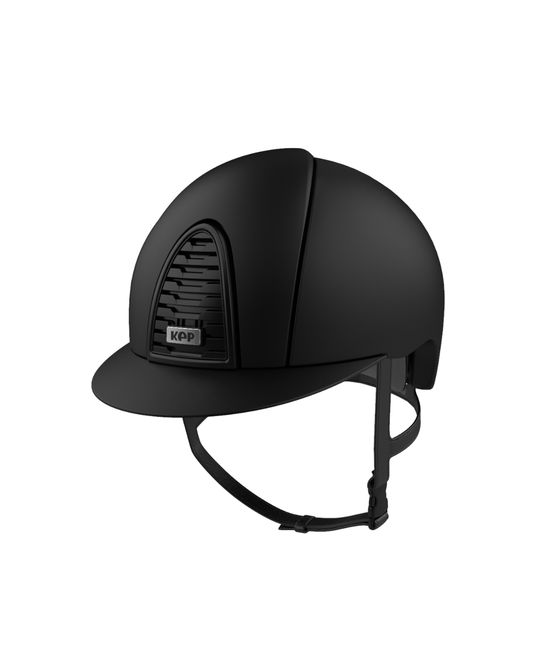 Casco Equitazione Kep Italia Cromo 2.0 Matt Nero — Omologato con Microchip