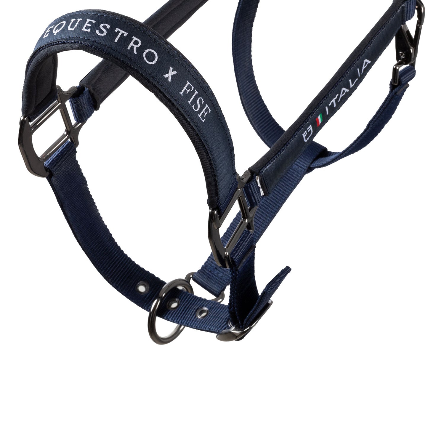 Cavezza imbottita doppia regolazione Equestro X FISE
