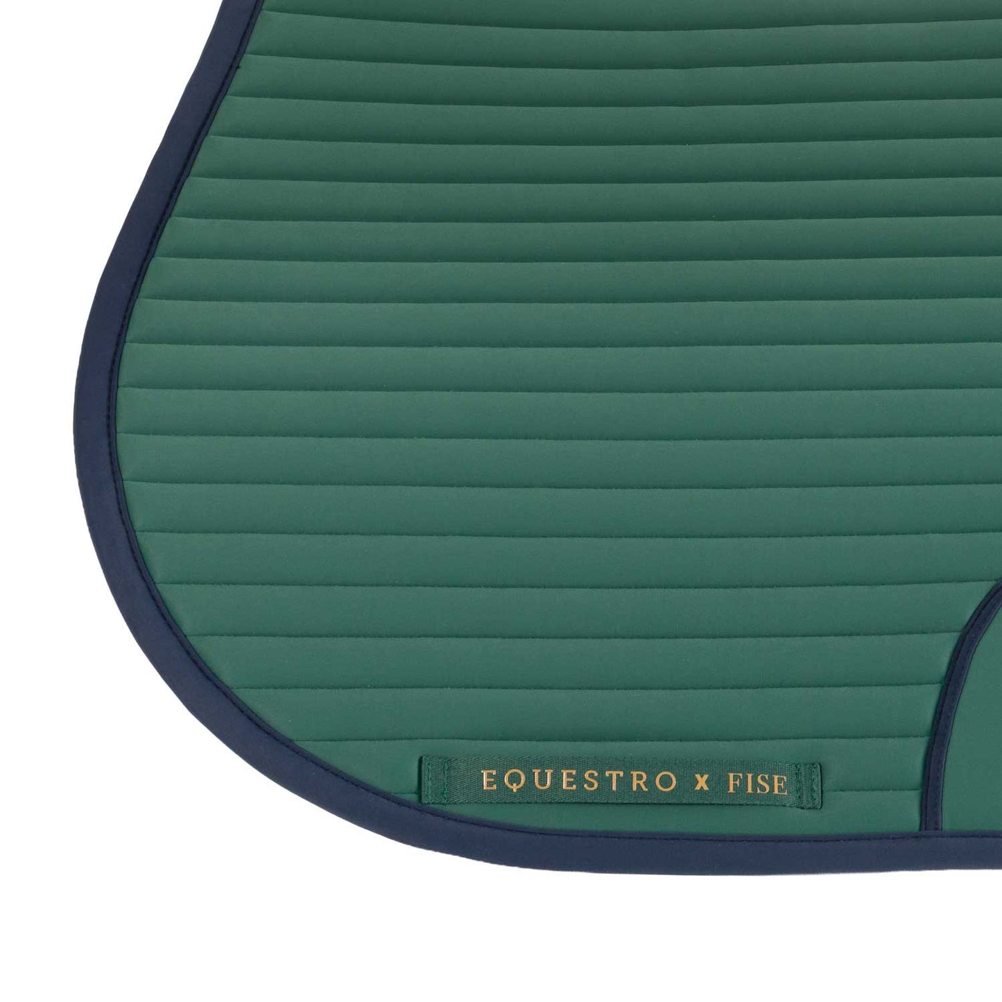 Sottosella salto con logo ricamato Equestro X FISE 100