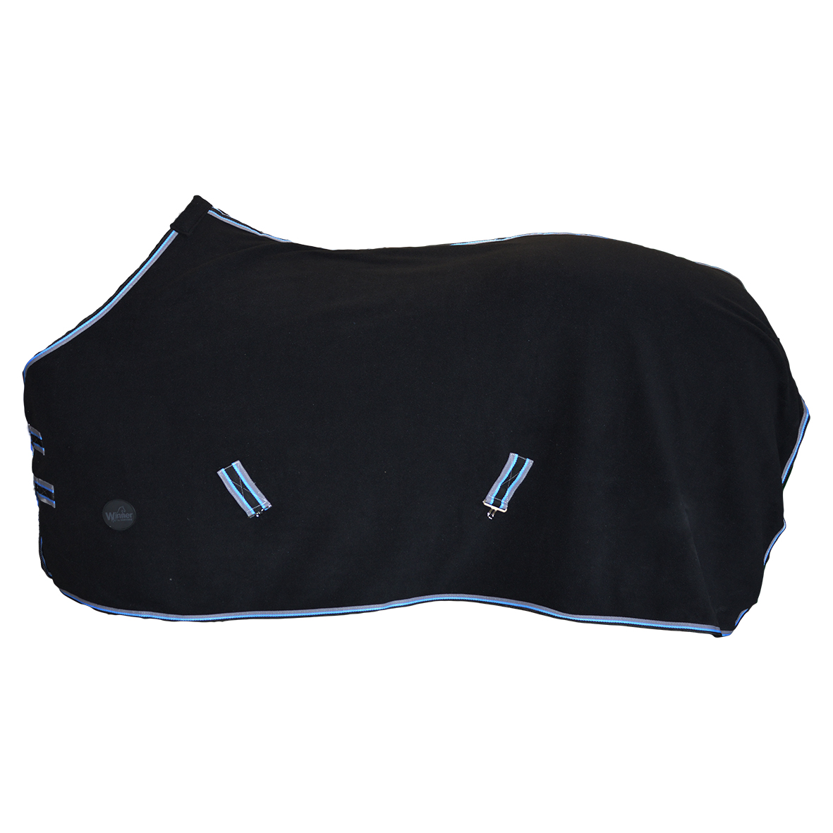COPERTA CON CINGHE STACCABILI IN PILE ANTIPILLING