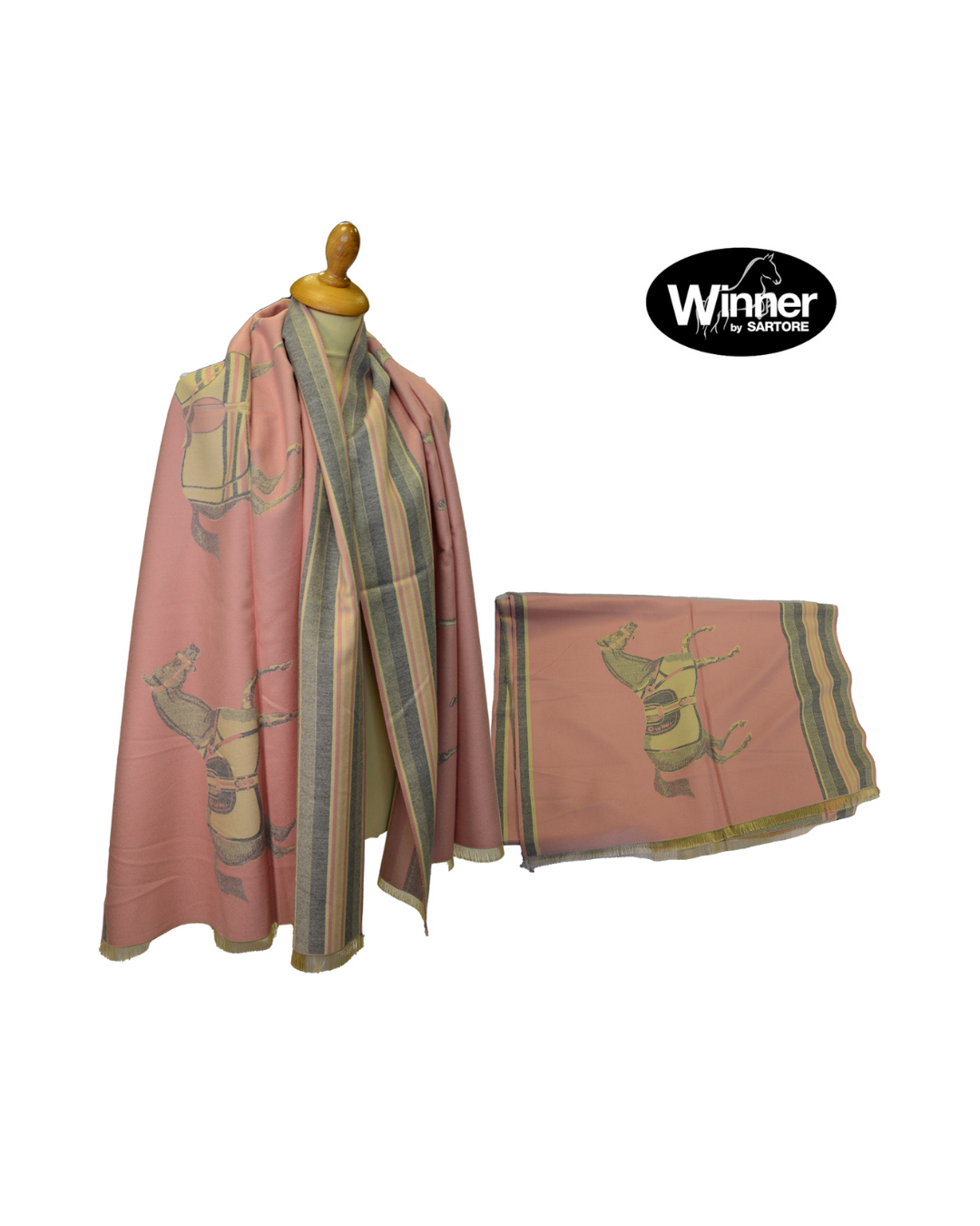 Sciarpa Equestre Winner in Tessuto Morbido – Sartore