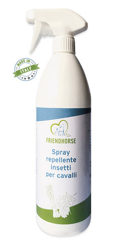 Repellente spray insetti per Cavalli  "Friendhorse"