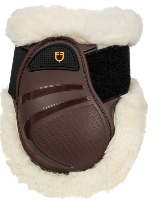 Paranocca Yung Horse Equestro in Pvc e finto agnellino Mod Ruby