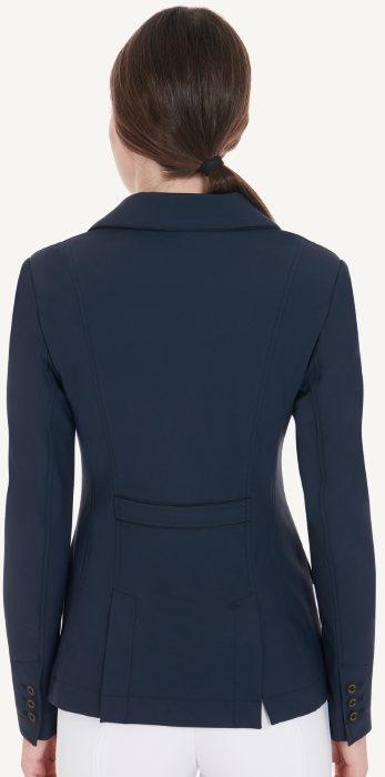 Giacca da concorso donna Equestro in tessuto tecnico stretch traspirante