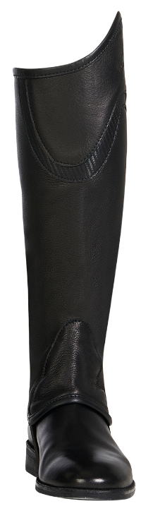 Ghetta unisex junior in pelle con profilo a contrasto "EQUESTRO"