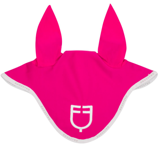 Cuffietta cavallo in tessuto tecnico con logo" Equestro"