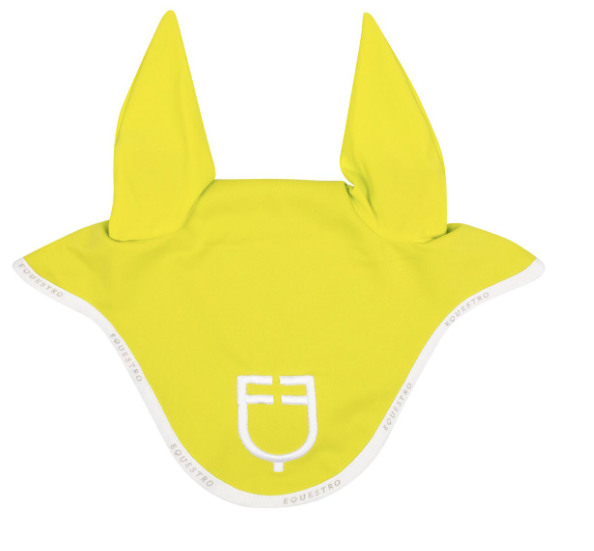 Cuffietta cavallo in tessuto tecnico con logo" Equestro"