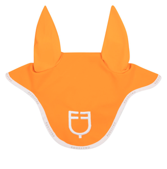 Cuffietta cavallo in tessuto tecnico con logo" Equestro"
