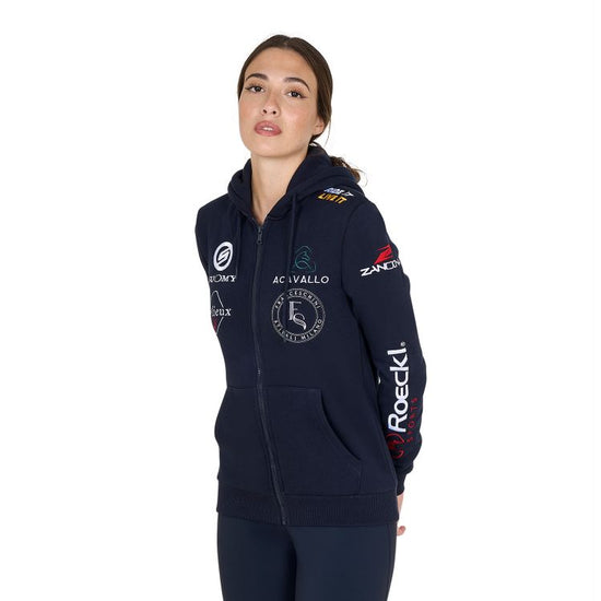Felpa donna multilogo design 2024