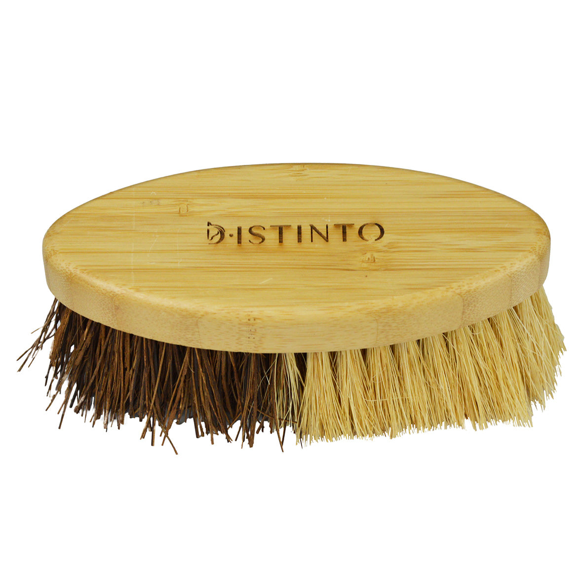 SPAZZOLA D·ISTINTO DORSO BAMBU SETOLE NATURALE MM 50, FORMA AD OLIVA