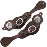 Cinturini per speroni Western con concho