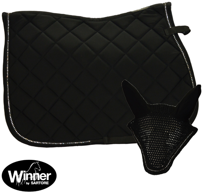 Sottosella con strass e due cordini" Winner"