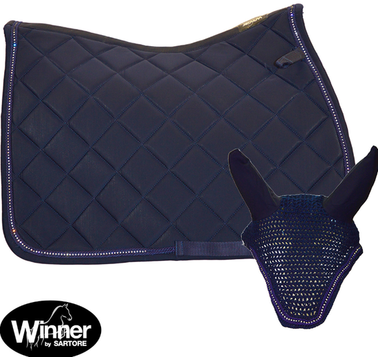 Sottosella con strass e due cordini" Winner"