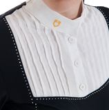Polo Donna slim fit da concorso con strass