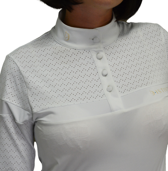 Polo da concorso donna manica lunga