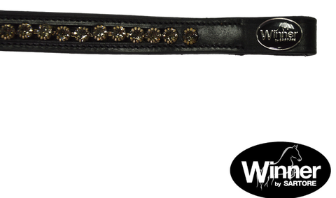 Frontalino con strass Grafite
