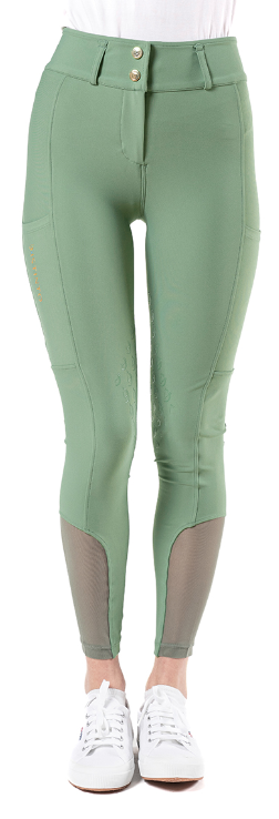 Pantaloni D-istinto Peonia grip al ginocchio