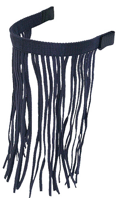 Frontalino con frangia antimosche