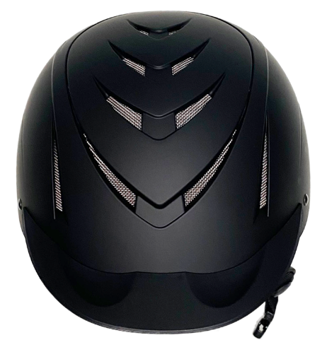 Casco ventilato opaco