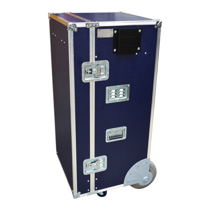 Baule da Concorso Sartore 2 Selle Inglesi con Ruote Scooter — Made in Italy