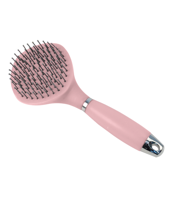 Spazzola per criniera con impugnatura in gel