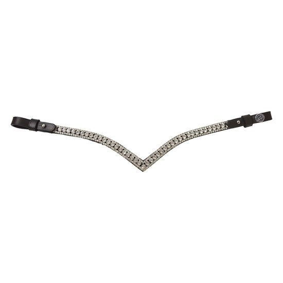Frontalino  a V Strass