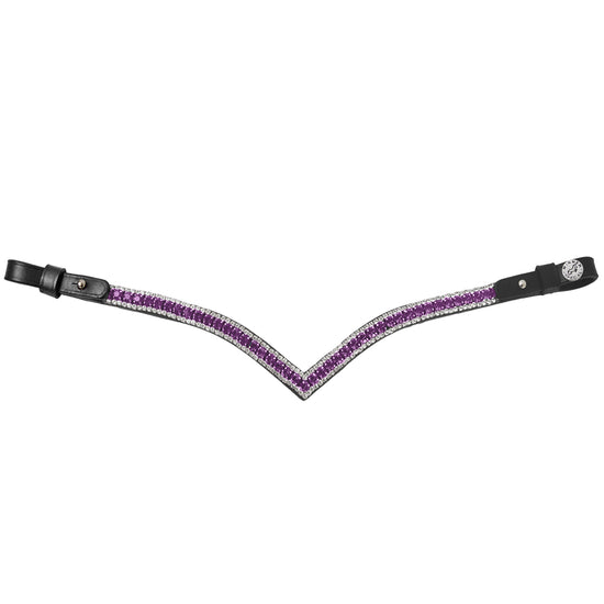 Frontalino  a V Strass
