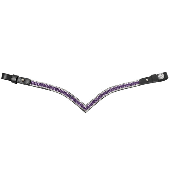 Frontalino  a V Strass