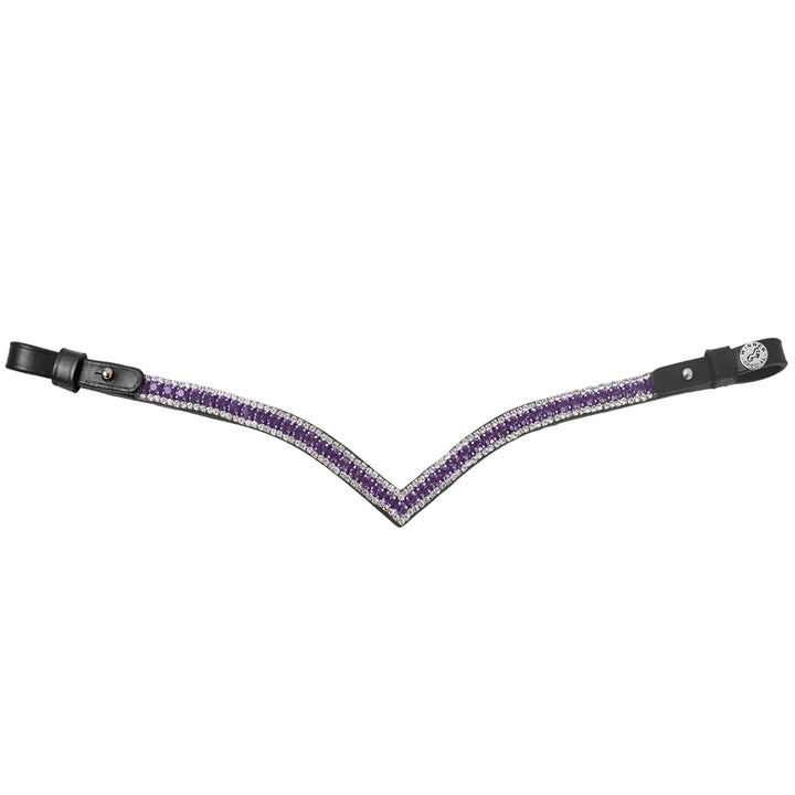 Frontalino  a V Strass
