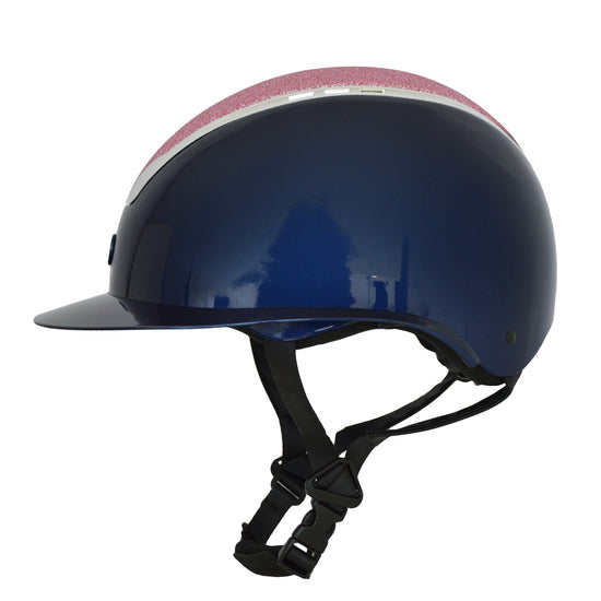 CASCO WINNER CON GLITTER ROSA