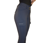 Pantaloni Cargo da donna a vita alta grip ginocchio D·ISTINTO