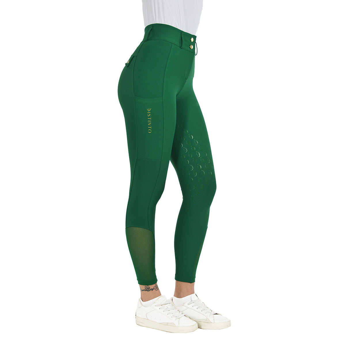 Pantaloni D-istinto Peonia grip al ginocchio