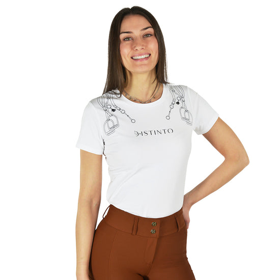 T-SHIRT D·ISTINTO FIBBIE LADY